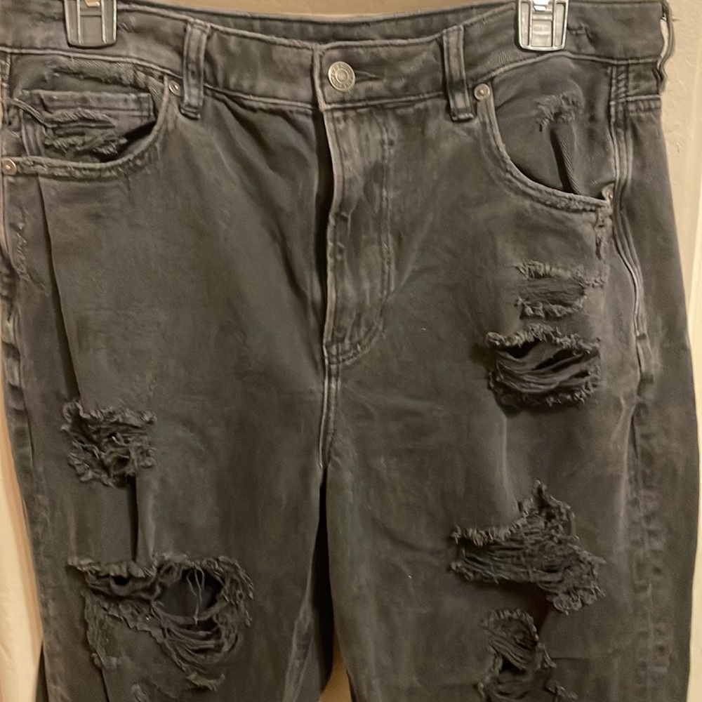 Distressed Black Jeans - Picture 7 of 10
